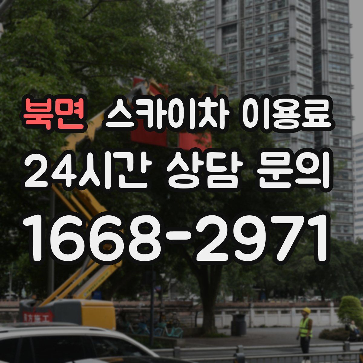 북면 스카이차 이용료