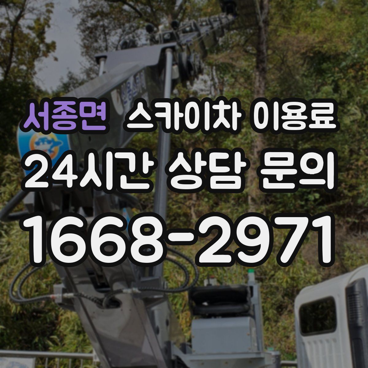서종면 스카이차 이용료