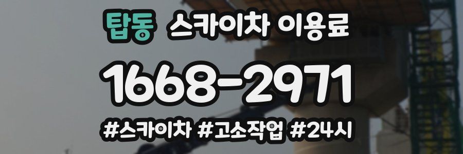 탑동 스카이차 이용료