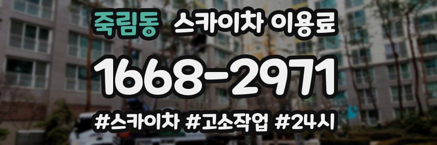 죽림동 스카이차 이용료