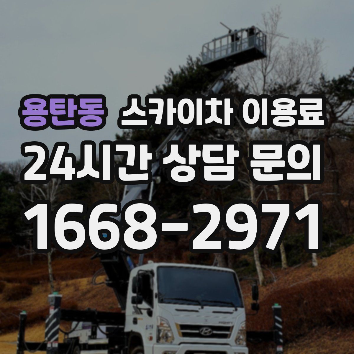 용탄동 스카이차 이용료