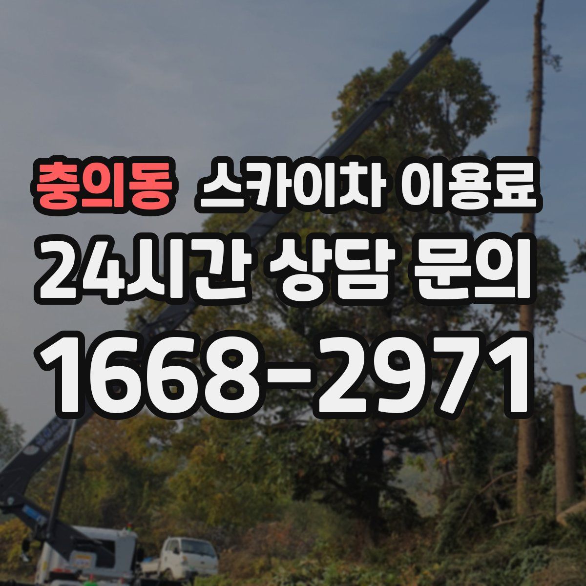충의동 스카이차 이용료