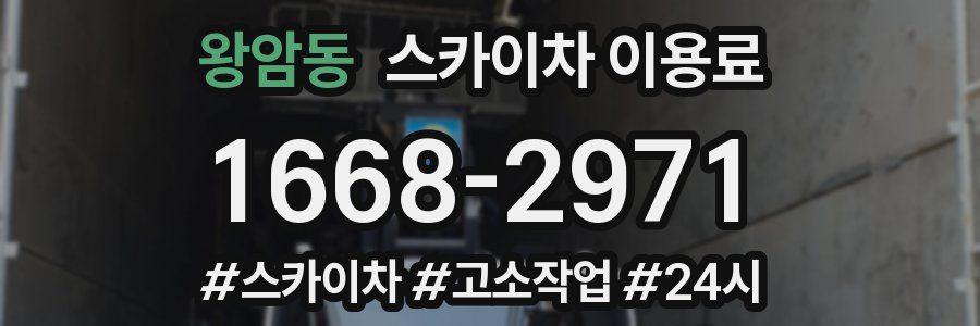 왕암동 스카이차 이용료