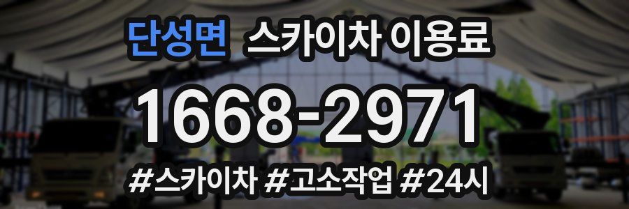 단성면 스카이차 이용료