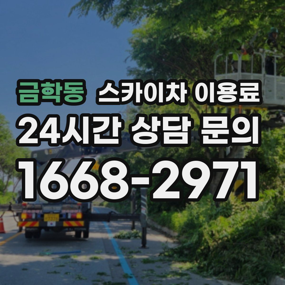 금학동 스카이차 이용료