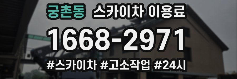 궁촌동 스카이차 이용료
