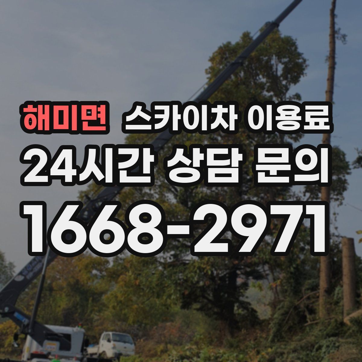 해미면 스카이차 이용료