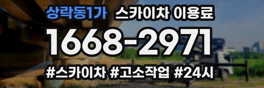 상락동1가 스카이차 이용료