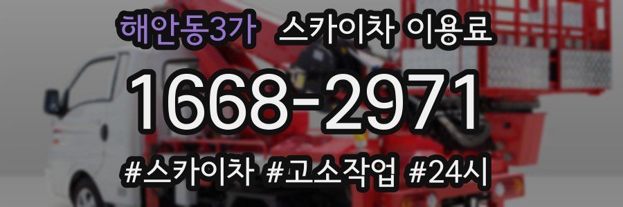 해안동3가 스카이차 이용료