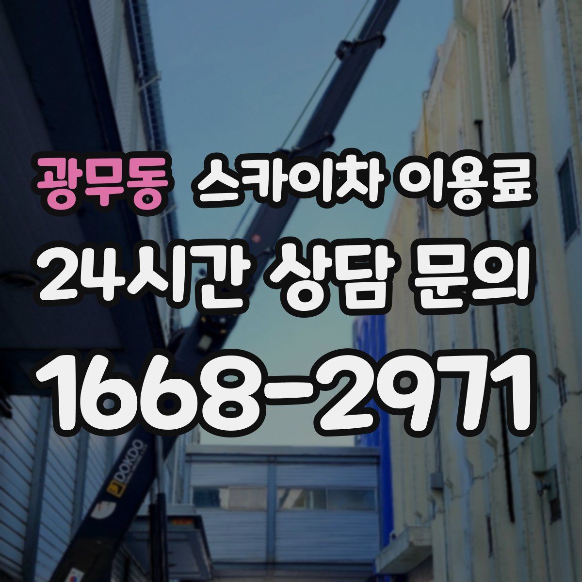광무동 스카이차 이용료