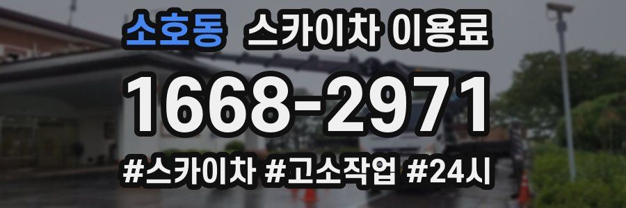 소호동 스카이차 이용료