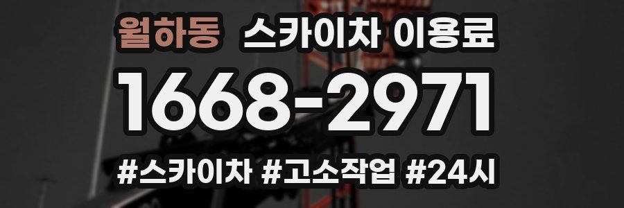 월하동 스카이차 이용료