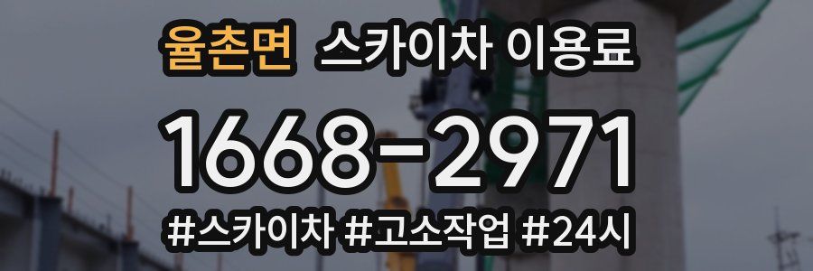 율촌면 스카이차 이용료