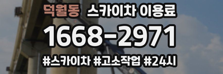 덕월동 스카이차 이용료