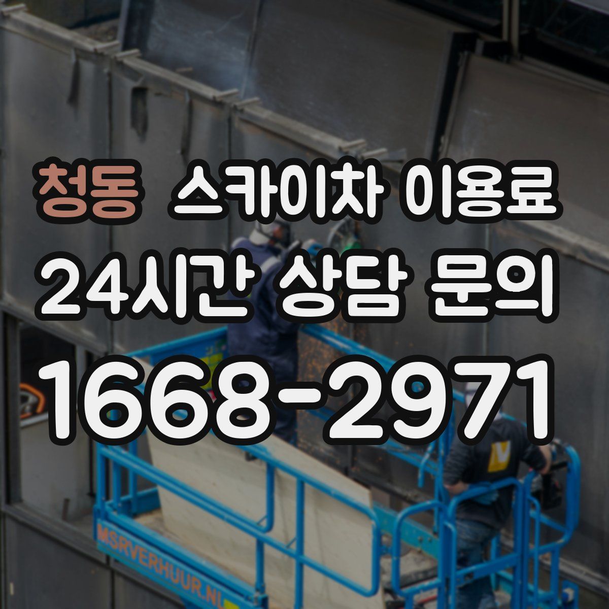 청동 스카이차 이용료