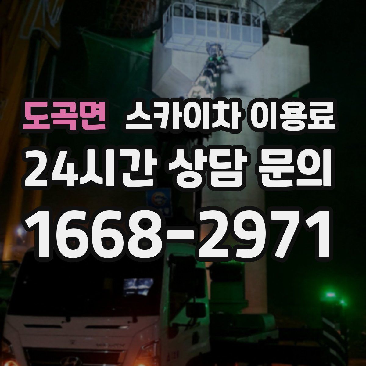 도곡면 스카이차 이용료