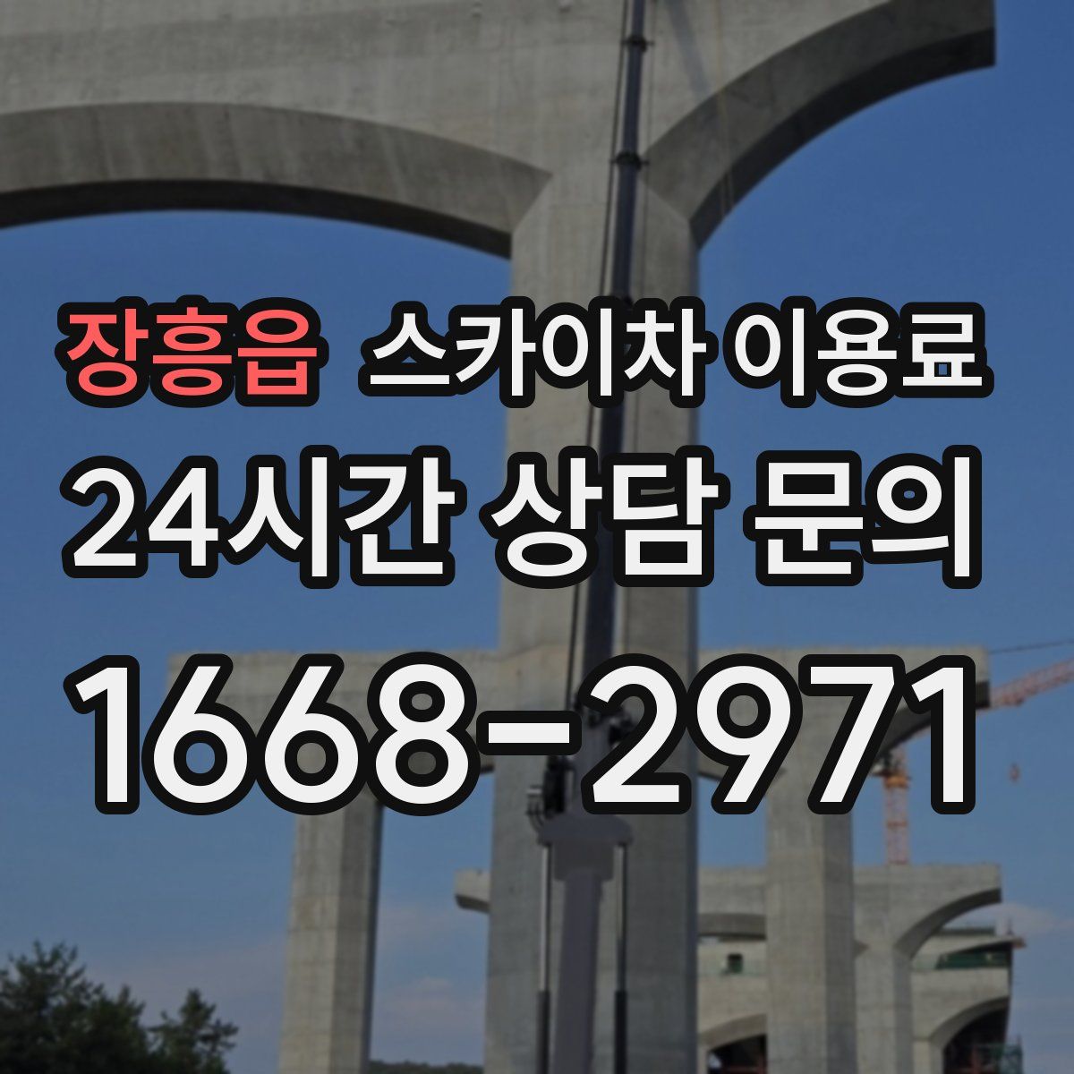 장흥읍 스카이차 이용료