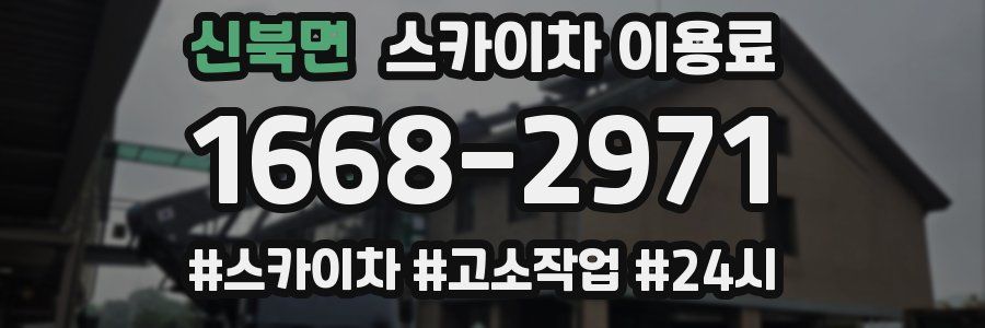 신북면 스카이차 이용료