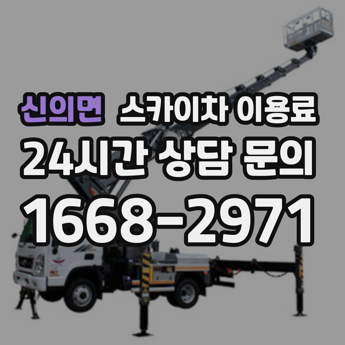 신의면 스카이차 이용료