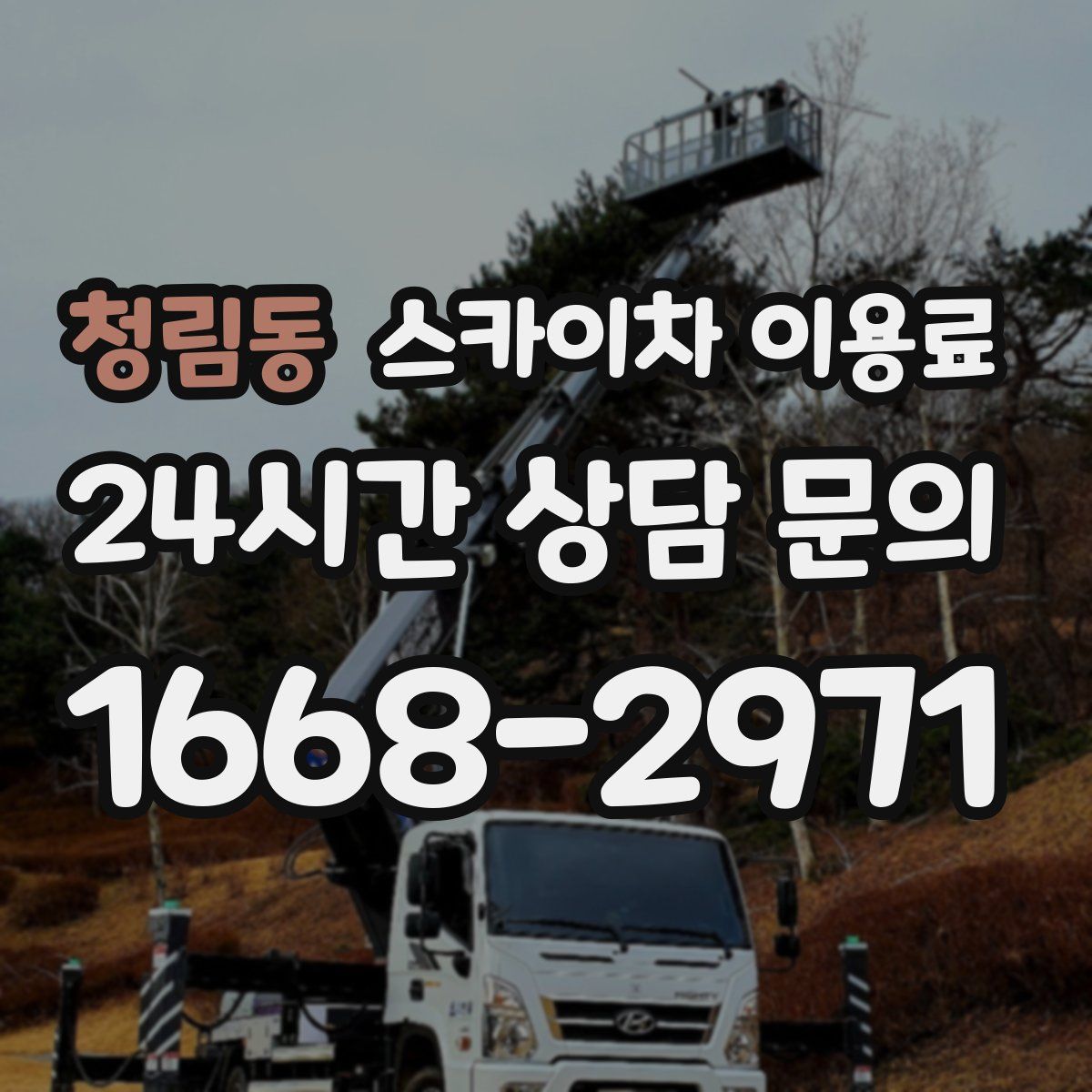 청림동 스카이차 이용료