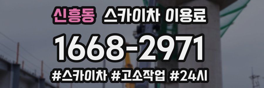 신흥동 스카이차 이용료