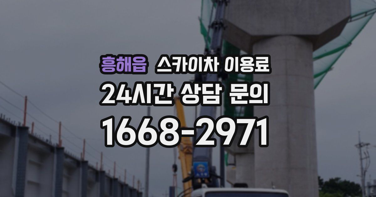 흥해읍 스카이차 이용료