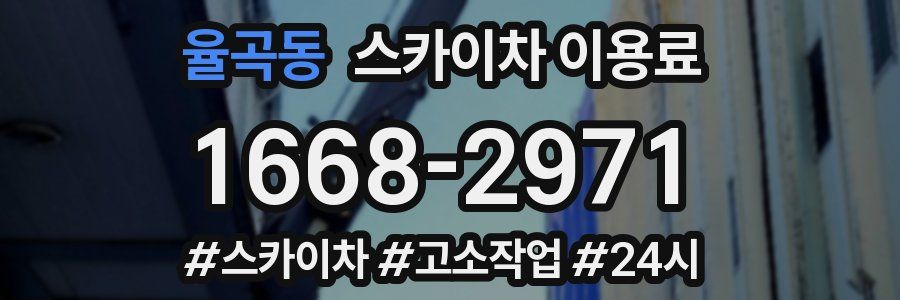 율곡동 스카이차 이용료