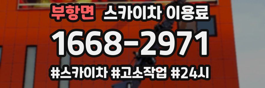 부항면 스카이차 이용료