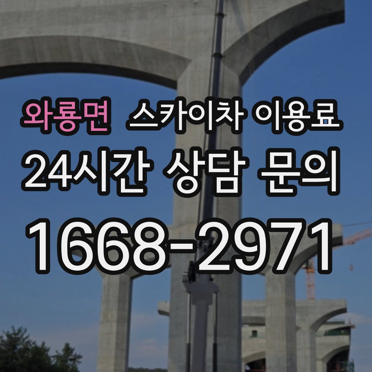 와룡면 스카이차 이용료