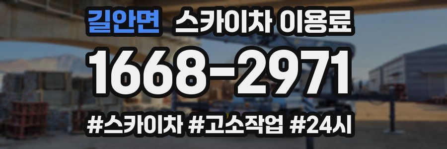 길안면 스카이차 이용료
