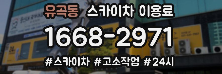 유곡동 스카이차 이용료