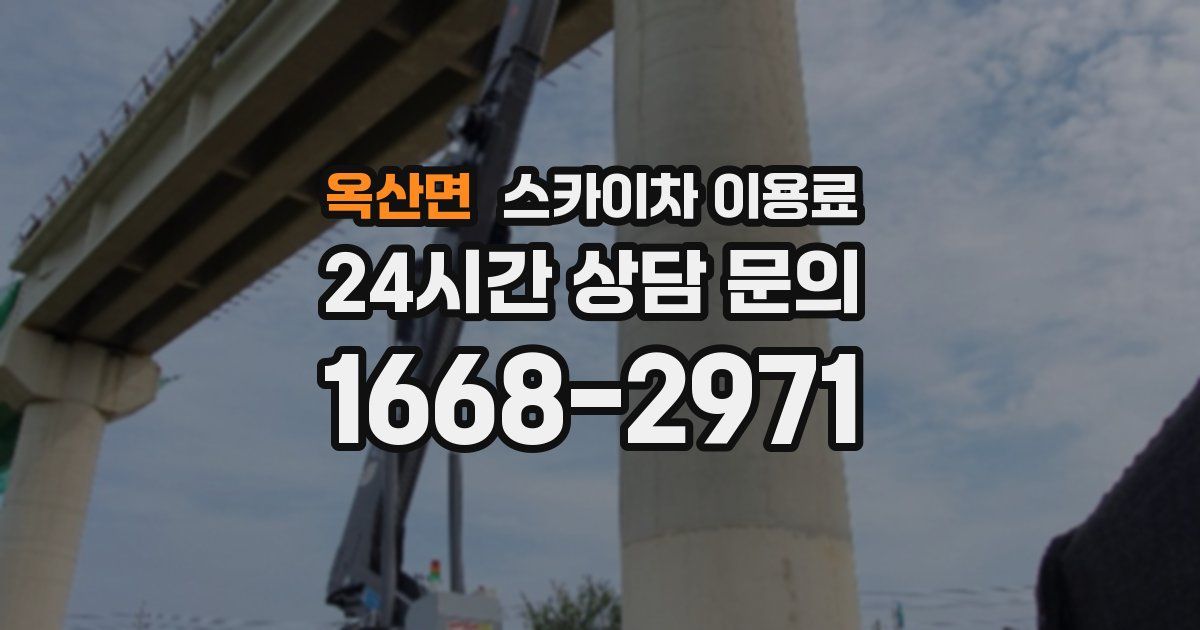 옥산면 스카이차 이용료