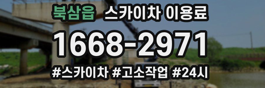 북삼읍 스카이차 이용료