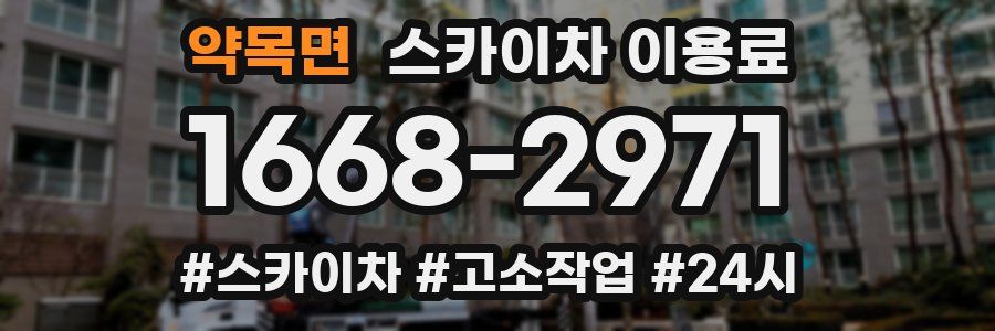 약목면 스카이차 이용료