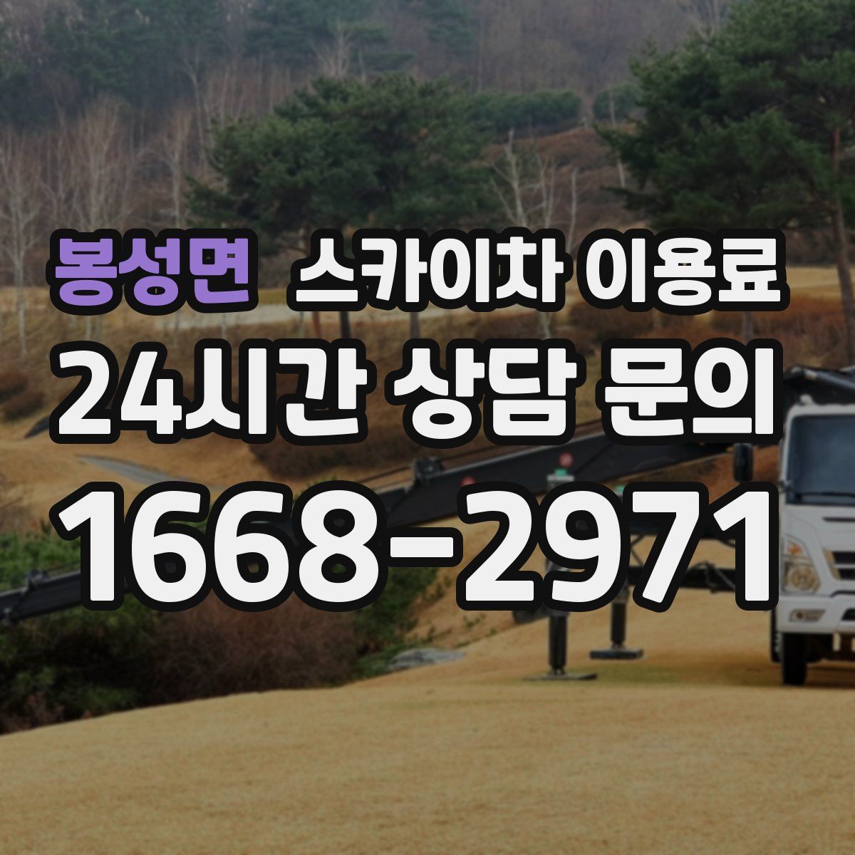 봉성면 스카이차 이용료