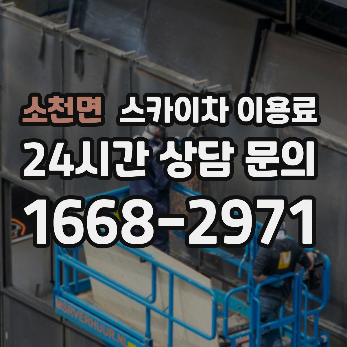 소천면 스카이차 이용료