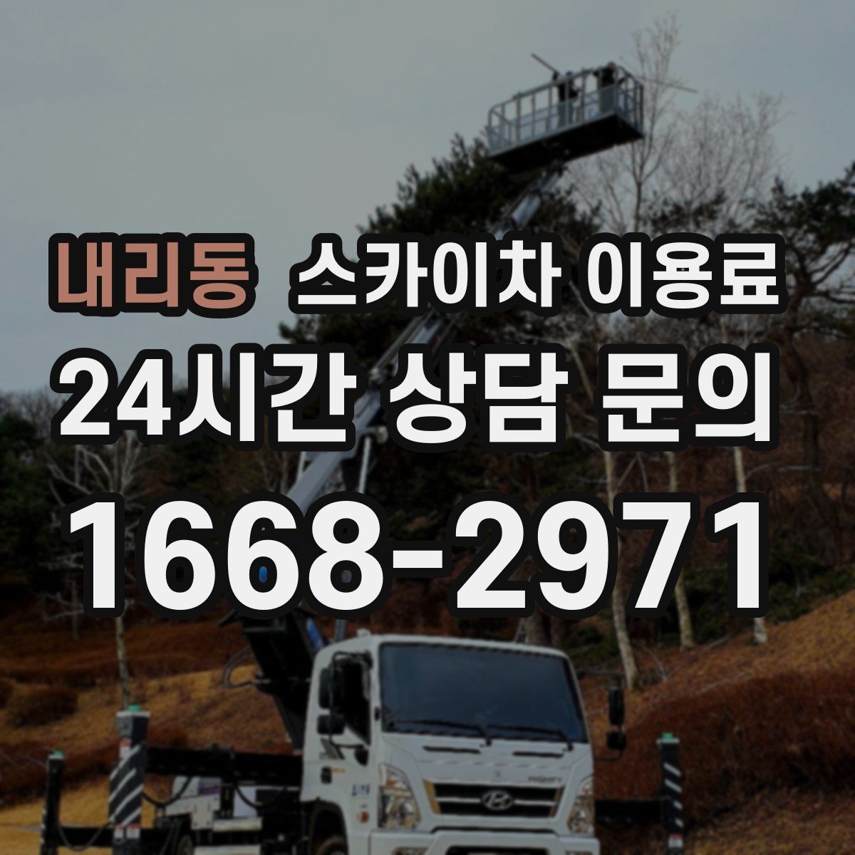 내리동 스카이차 이용료