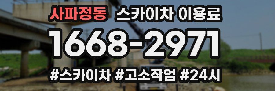 사파정동 스카이차 이용료