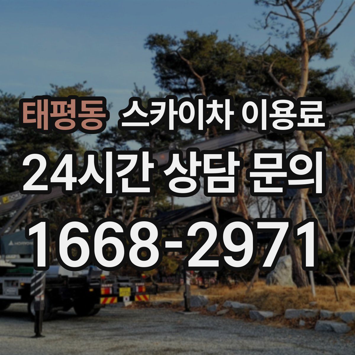 태평동 스카이차 이용료