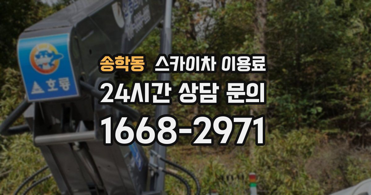 송학동 스카이차 이용료