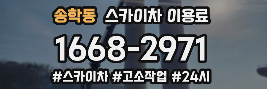 송학동 스카이차 이용료
