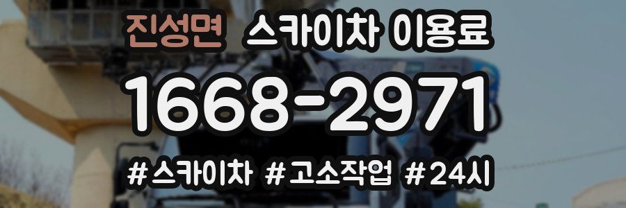 진성면 스카이차 이용료