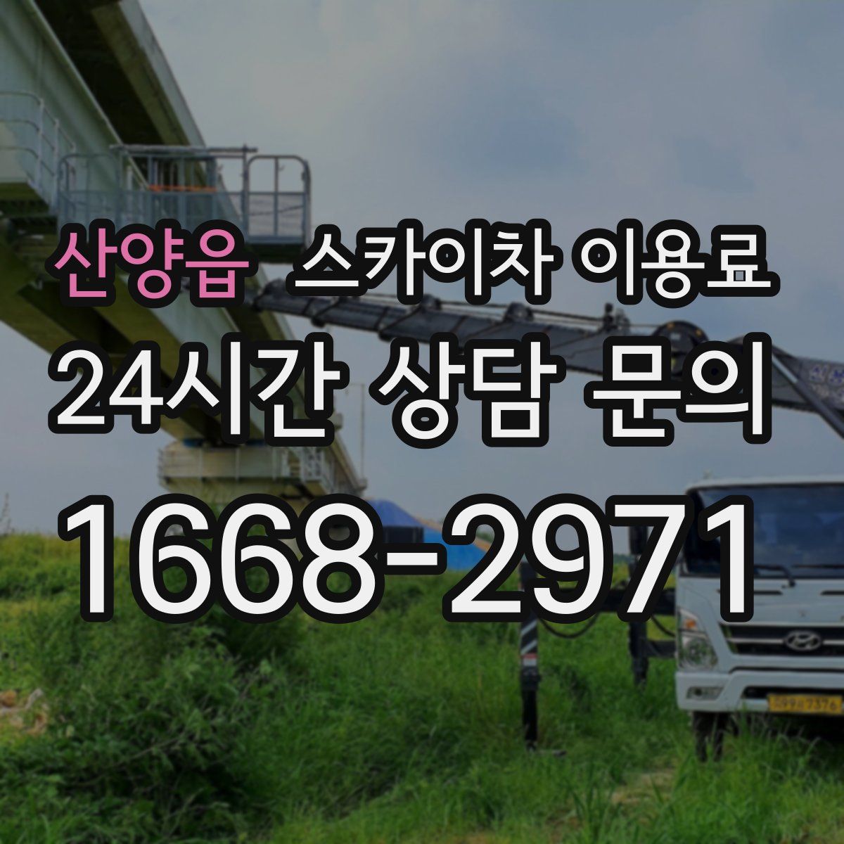산양읍 스카이차 이용료