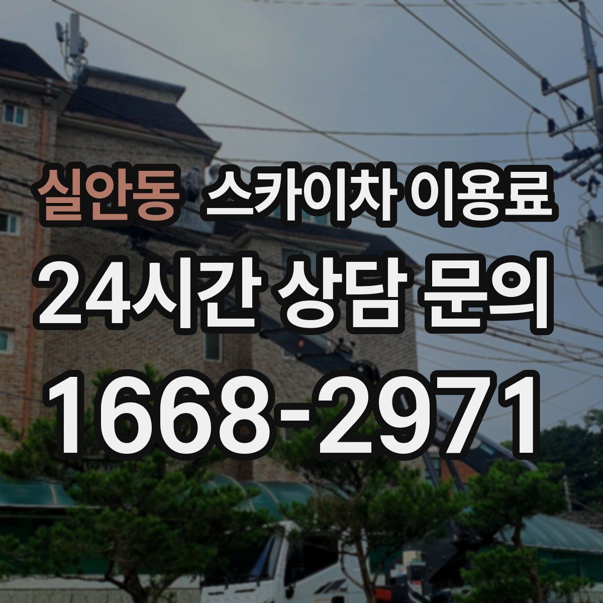 실안동 스카이차 이용료