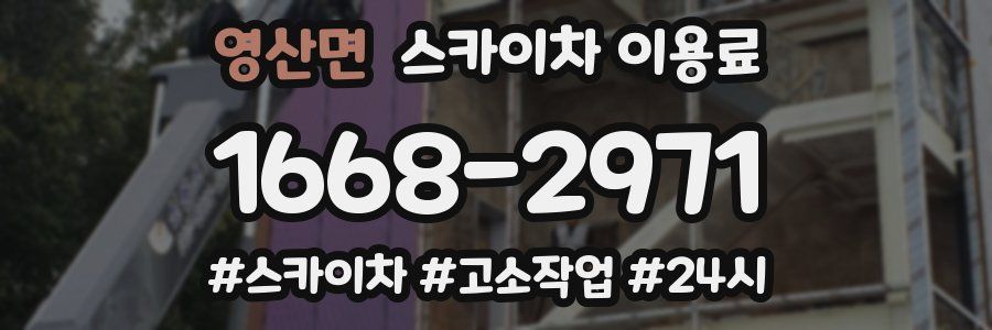 영산면 스카이차 이용료