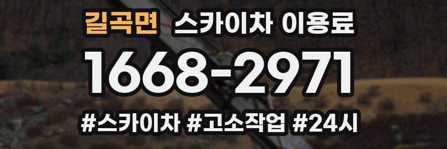 길곡면 스카이차 이용료