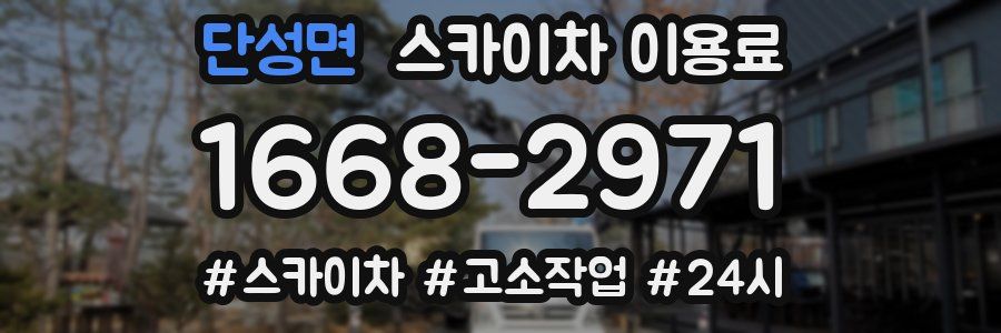 단성면 스카이차 이용료