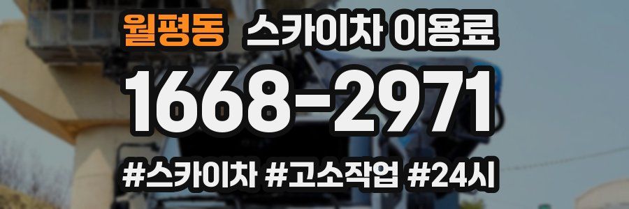 월평동 스카이차 이용료