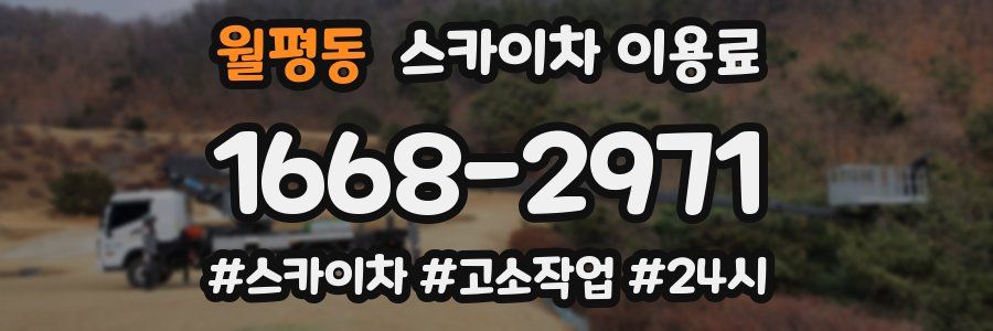 월평동 스카이차 이용료