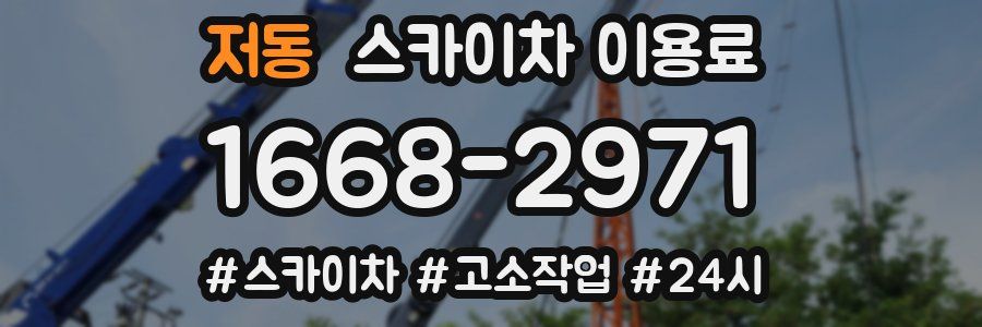 저동 스카이차 이용료